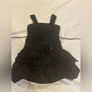 My Michelle Black Strapless Dress
